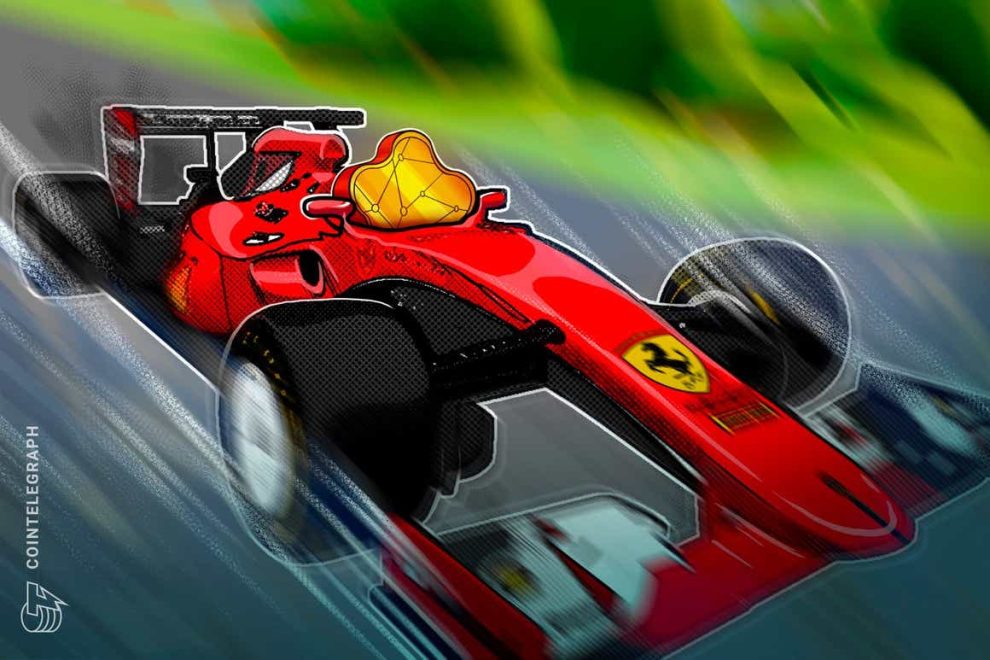 El nuevo acuerdo de Ferrari con la firma de blockchain Velas insinúa NFT