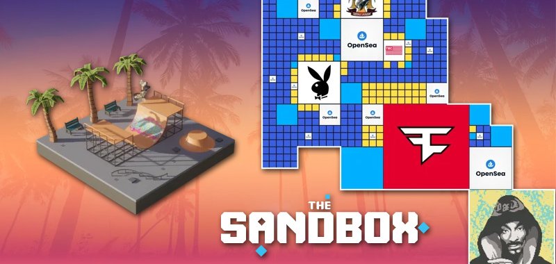 The Sandbox entra con la venta de terrenos asociados con la marca