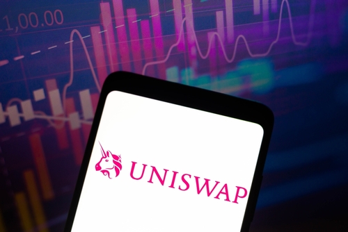 Predicción de precios de Uniswap a medida que se forma una divergencia bajista