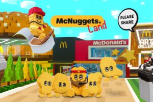 McDonald's lanza "McNuggets Land" en The Sandbox Metaverse